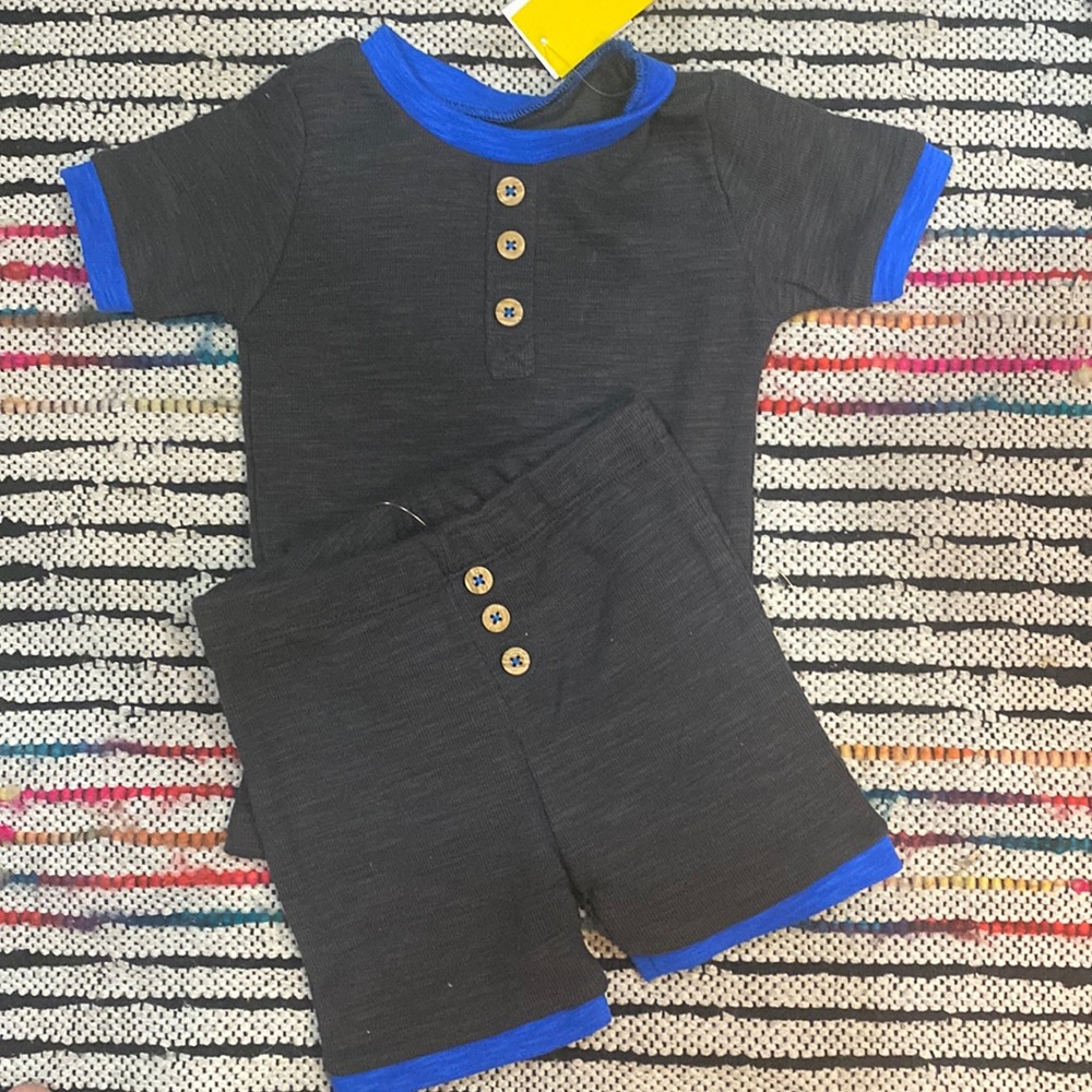 Cotton On Kids Pajama set Lachie Phantom toddler Size 2